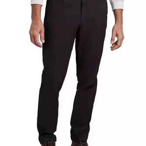 Kirkland Signature Black Straight-Leg Utility Pants